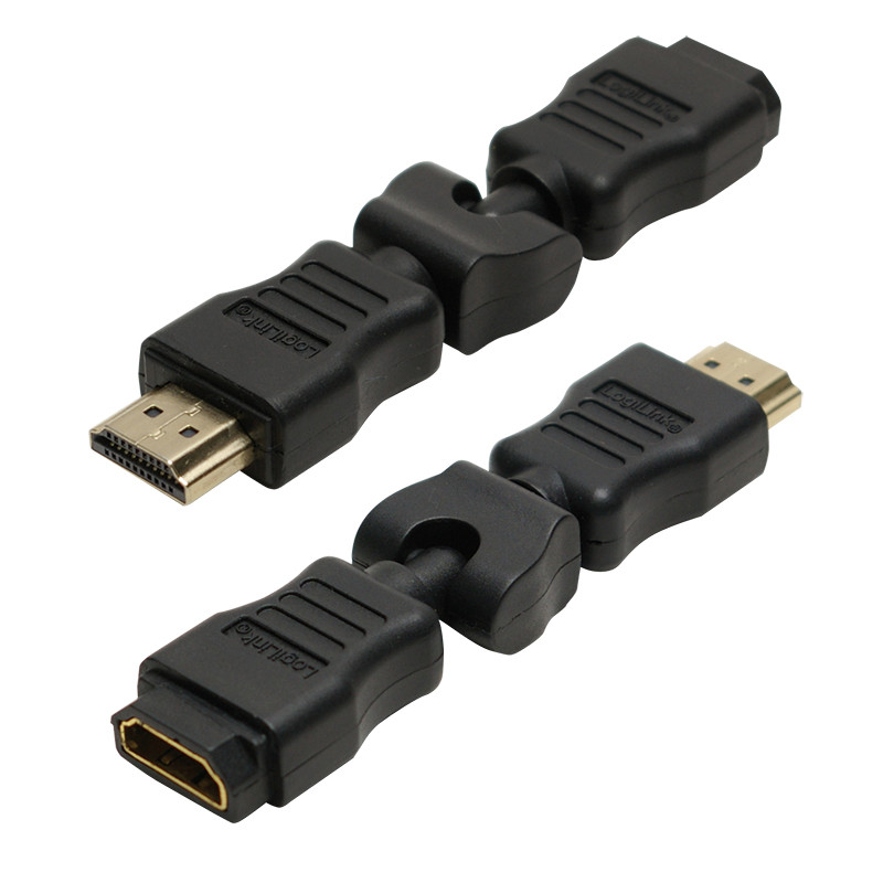 LogiLink AH0012 kabelių lizdinio / kištukinio jungčių tipo keitiklis HDMI Juoda