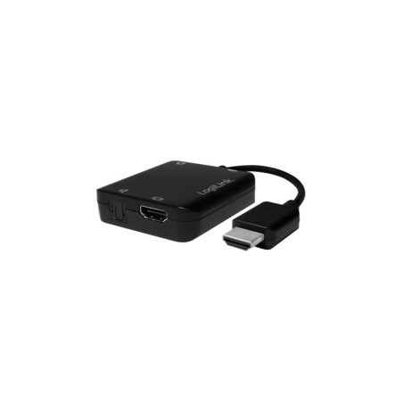 LogiLink CV0106 vaizdo kabelio adapteris 1,42 m Juoda