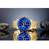 Giewont Chronograph Sapphire Men's Watch GW3520-B5 / gold/blue