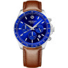 Giewont Chronograph Sapphire Men’s Watch / brown-blue