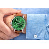 Giewont Chronograph Sapphire Men’s Watch GW3520-A6 / brown-green