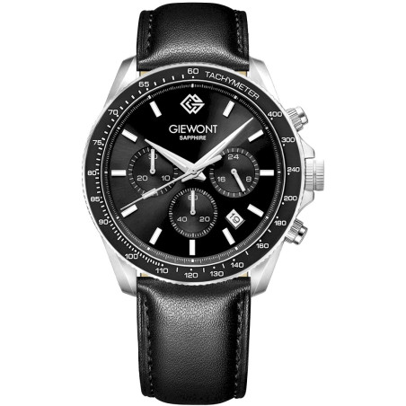 Giewont Men's Chronograph Watch Sapphire / black