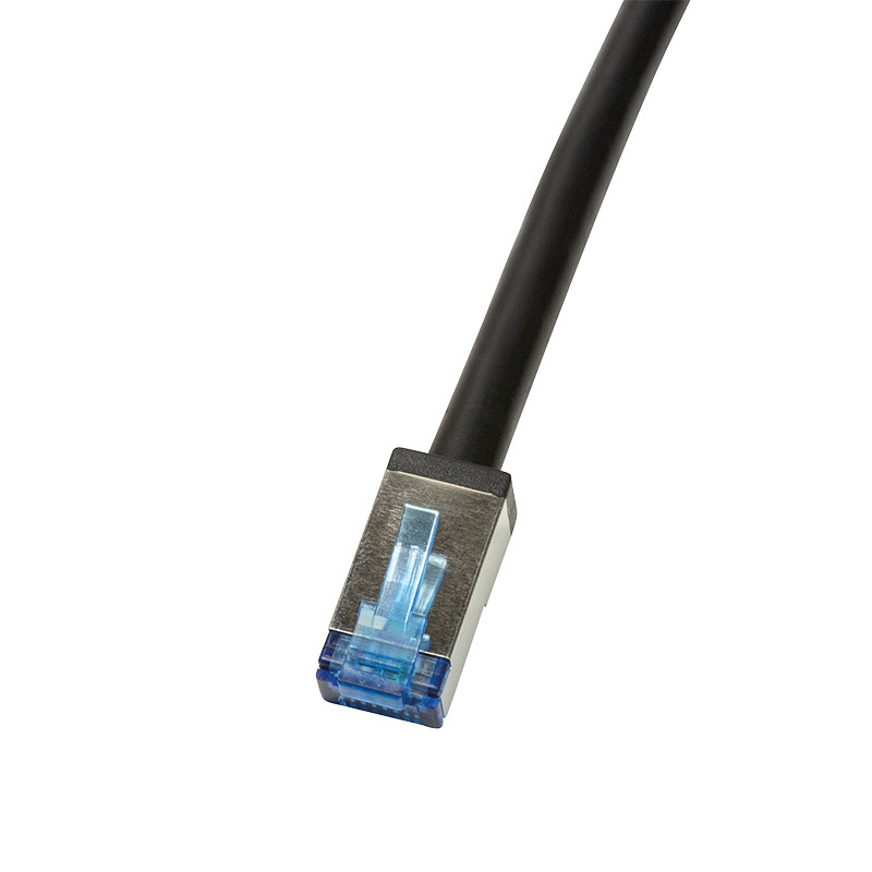 LogiLink CQ7123S tinklo kabelis Juoda 30 m Cat6a S/FTP (S-STP)