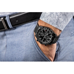 Giewont Chronograph Sapphire Men’s Watch / black