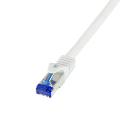 LogiLink C6A091S tinklo kabelis Balta 10 m Cat6a S/FTP (S-STP) Turas