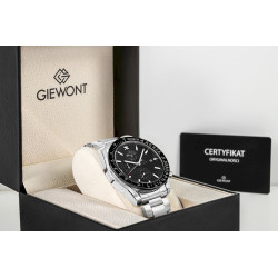 Giewont Men's Watch Chronograph Sapphire / silver/black