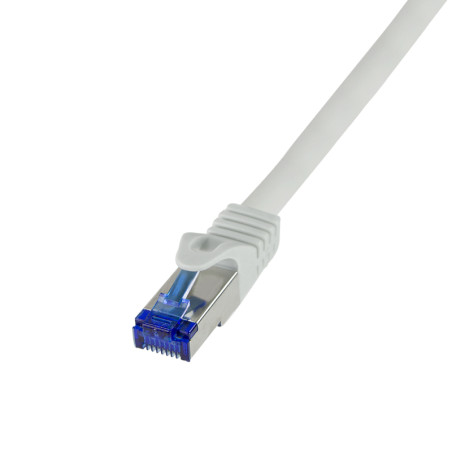 LogiLink C6A142S tinklo kabelis Pilka 50 m Cat6a S/FTP (S-STP) Turas