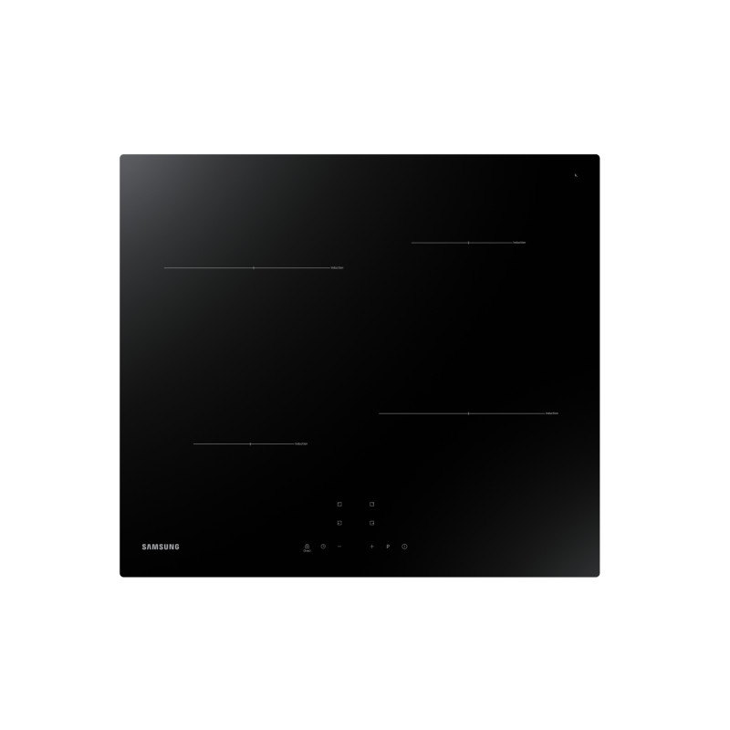 Samsung NZ64T3706A1 Juoda Įmontuoti 60 cm Indukcinė viryklė, padalyta į sritis 4 zone(s)