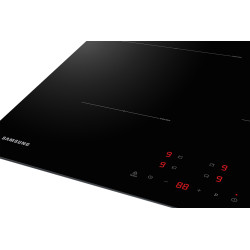 Samsung NZ64T3706A1 Juoda Įmontuoti 60 cm Indukcinė viryklė, padalyta į sritis 4 zone(s)