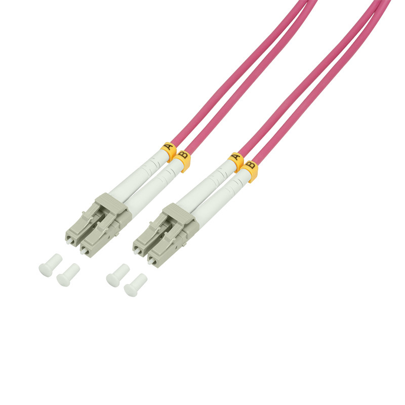 LogiLink 3m, LC - LC „InfiniBand“ arba pluoštinis optinis kabelis Violetinė