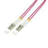 LogiLink 3m, LC - LC „InfiniBand“ arba pluoštinis optinis kabelis Violetinė