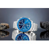 Giewont Chronograph Sapphire Men's Watch GW8720-B3 / silver-blue