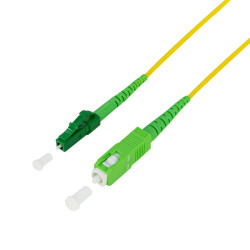LogiLink FPSLS20 „InfiniBand“ arba pluoštinis optinis kabelis 20 m SC LC Geltona