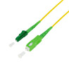 LogiLink FPSLS20 „InfiniBand“ arba pluoštinis optinis kabelis 20 m SC LC Geltona
