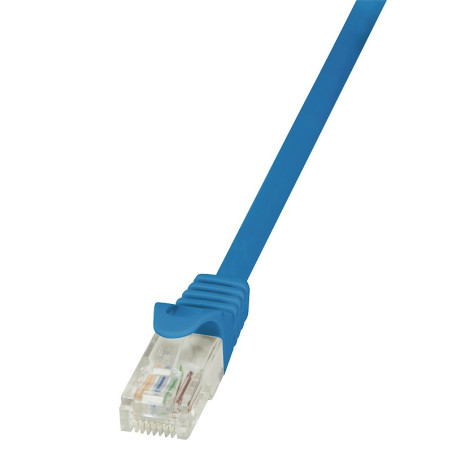 LogiLink 3m Cat.6 U/UTP RJ45 tinklo kabelis Mėlyna Cat6 U/UTP (UTP)