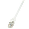 LogiLink 0.5m Cat.6 U/UTP tinklo kabelis Balta 0,5 m Cat6 U/UTP (UTP)