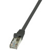 LogiLink Cat.6 U/UTP, 7.5m tinklo kabelis Juoda 7,5 m Cat6 U/FTP (STP)