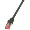 LogiLink Cat6 S/FTP, 10m tinklo kabelis Juoda S/FTP (S-STP)