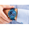 Giewont Men's Chronograph Sapphire Watch GW8720-B5 / blue-copper