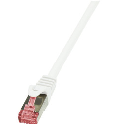 LogiLink Cat.6 S/FTP, 7.5m tinklo kabelis Balta 7,5 m Cat6 S/FTP (S-STP)