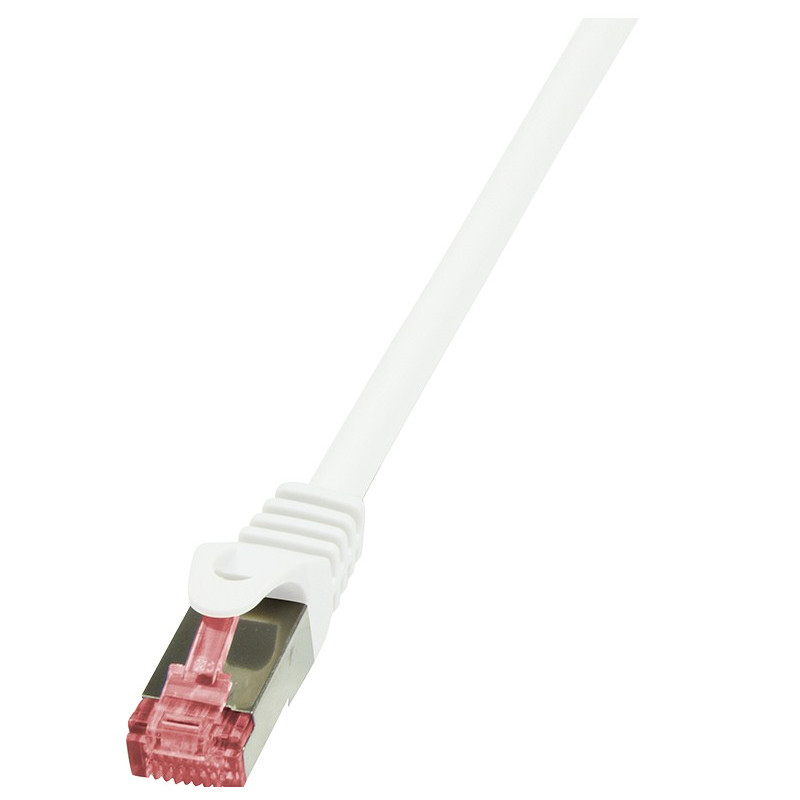 LogiLink Cat.6 S/FTP, 7.5m tinklo kabelis Balta 7,5 m Cat6 S/FTP (S-STP)