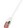 LogiLink Cat.6 S/FTP, 7.5m tinklo kabelis Balta 7,5 m Cat6 S/FTP (S-STP)