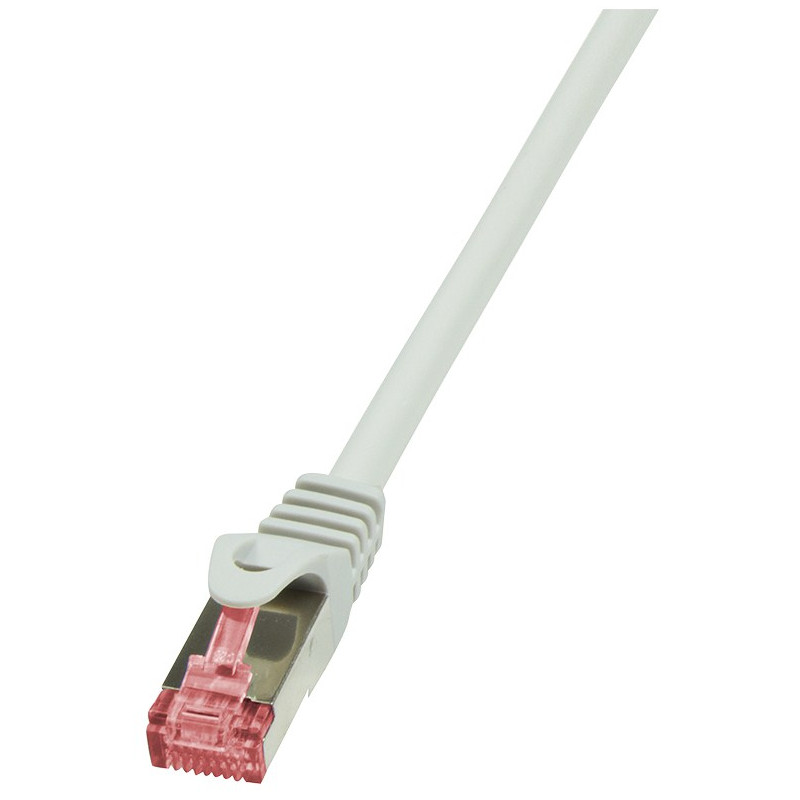 LogiLink Cat.6 S/FTP, 1m tinklo kabelis Pilka Cat6 S/FTP (S-STP)