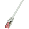 LogiLink Cat.6 S/FTP, 1m tinklo kabelis Pilka Cat6 S/FTP (S-STP)