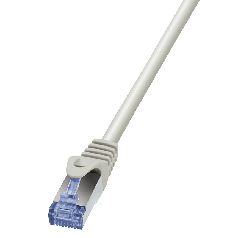 LogiLink CQ3032S tinklo kabelis Pilka 1 m Cat6a S/FTP (S-STP) Turas