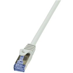 LogiLink Cat6a S/FTP, 1.5m tinklo kabelis Pilka 1,5 m S/FTP (S-STP)