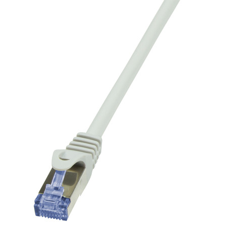 LogiLink 10m Cat.6A 10G S/FTP tinklo kabelis Pilka Cat6a S/FTP (S-STP)