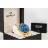 Giewont Chronograph Sapphire Men's Watch / gold-blue