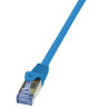 LogiLink 0.25m Cat.6A 10G S/FTP tinklo kabelis Mėlyna 0,25 m Cat6a S/FTP (S-STP)