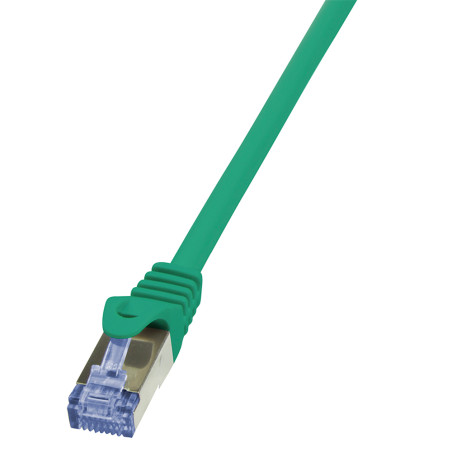 LogiLink 1m Cat.6A 10G S/FTP tinklo kabelis Žalia Cat6a S/FTP (S-STP)