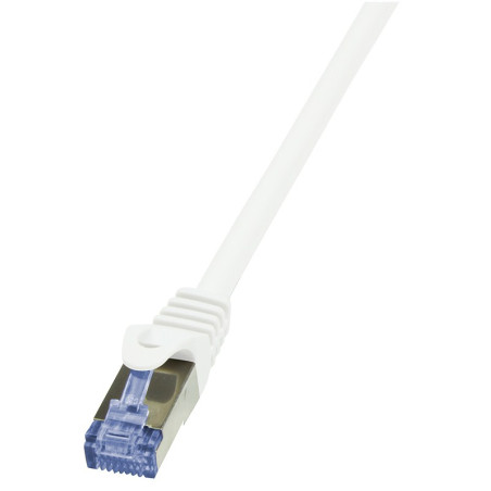 LogiLink Cat6a S/FTP, 1.5m tinklo kabelis Balta 1,5 m S/FTP (S-STP)
