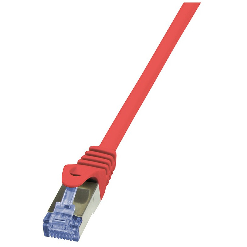 LogiLink Cat6a S/FTP, 1.5m tinklo kabelis Raudona 1,5 m S/FTP (S-STP)