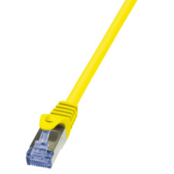 LogiLink 1.5m Cat.6A S/FTP tinklo kabelis Geltona 1,5 m Cat6a S/FTP (S-STP)