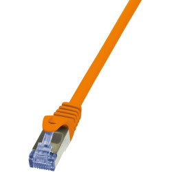 LogiLink Cat6a S/FTP, 3m tinklo kabelis Oranžinė S/FTP (S-STP)