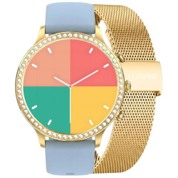 Smartwatch Gravity Strap and Bracelet GT5-4 / gold
