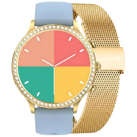 Smartwatch Gravity Strap and Bracelet GT5-4 / gold