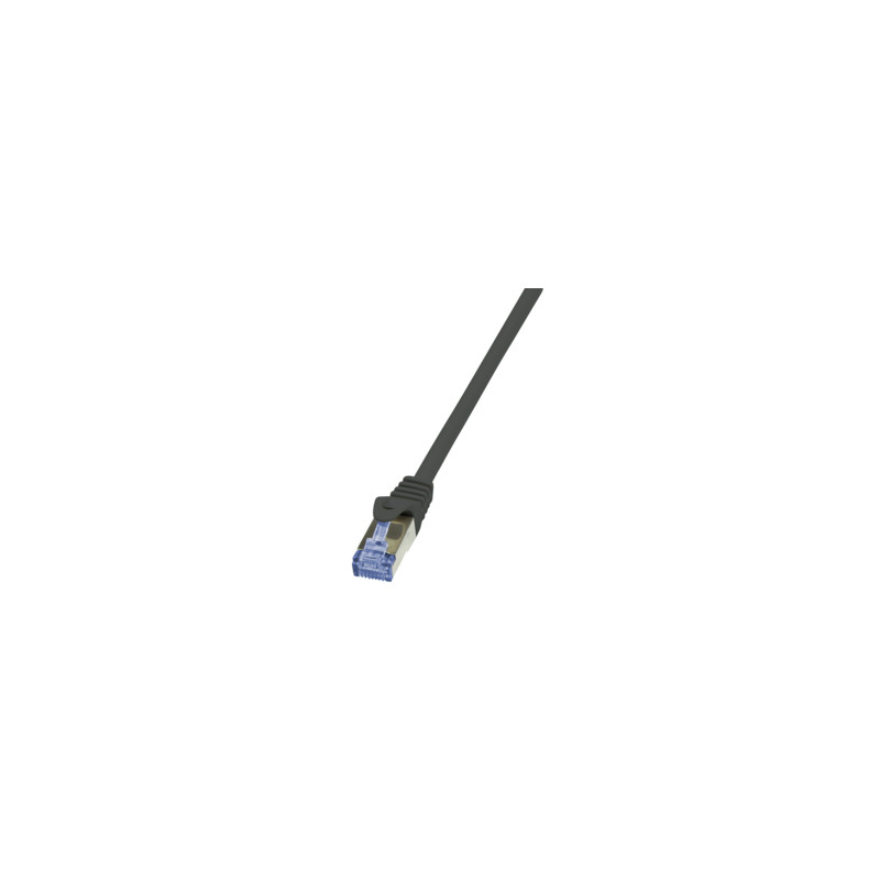 LogiLink 10m Cat7 S/FTP tinklo kabelis Juoda S/FTP (S-STP)