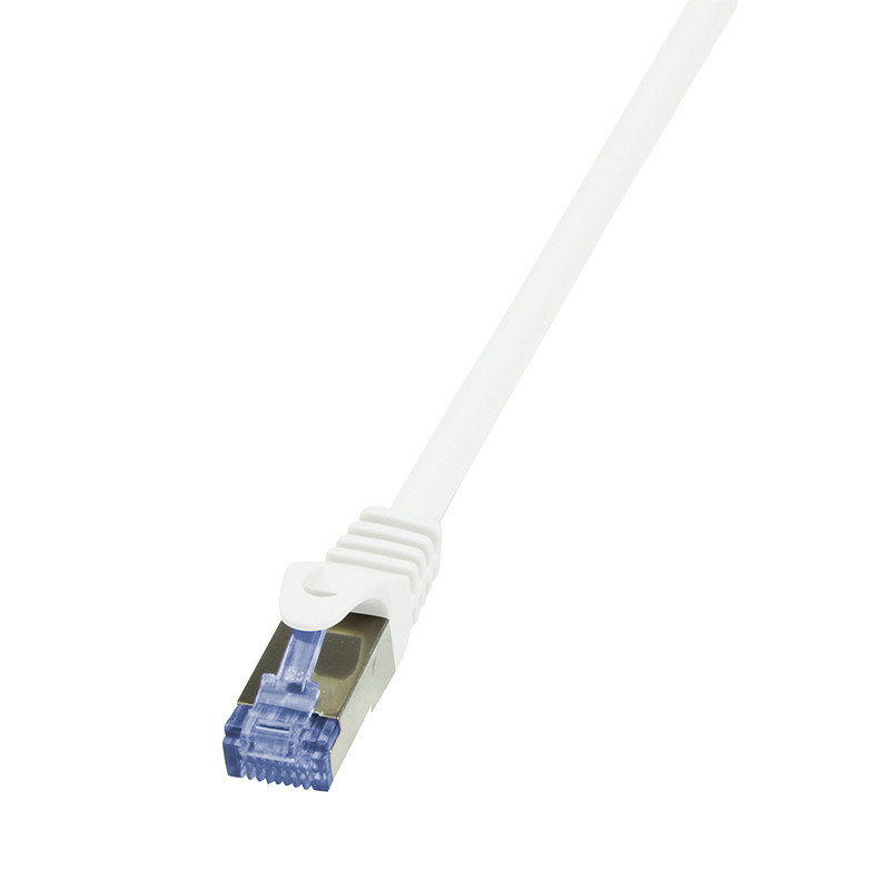 LogiLink PrimeLine Cat.7 S/FTP 0.25m tinklo kabelis Balta 0,25 m Cat7 S/FTP (S-STP)