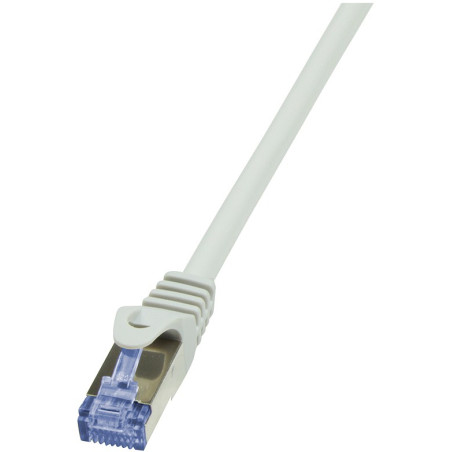 LogiLink Cat6a S/FTP, 7.5m tinklo kabelis Pilka 7,5 m S/FTP (S-STP)