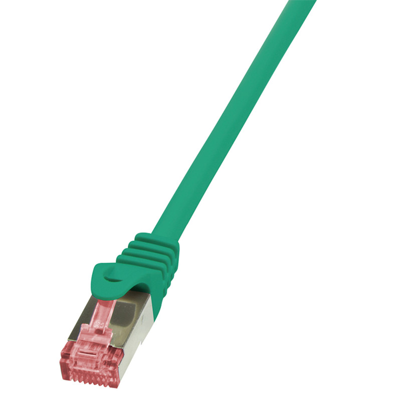 LogiLink 10m Cat.6 S/FTP tinklo kabelis Žalia Cat6 S/FTP (S-STP)