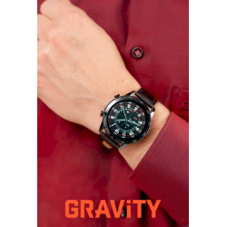 Smartwatch Gravity with 2 Straps GT10-2 / black
