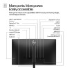 HP Series 5 Pro 527pm kompiuterio monitorius 68,6 cm (27") 2560 x 1440 pikseliai Quad HD LCD Juoda