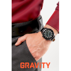 Smartwatch Gravity with 2 Straps GT10-5 / black
