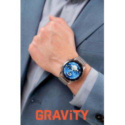 Smartwatch Gravity Bracelet + Strap GT10-6 / silver