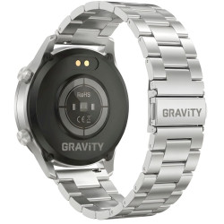 Smartwatch Gravity Bracelet + Strap GT10-6 / silver