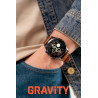 Smartwatch Gravity with 2 Straps GT10-8 / silver
